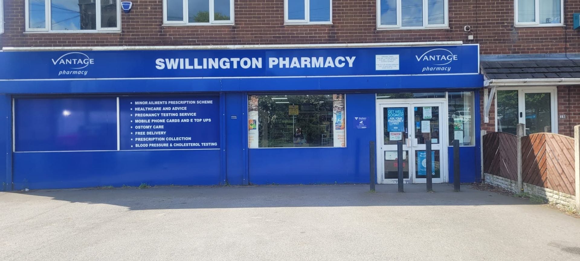 Professional pharmacist at Swillington Pharmacy in Swillington, Leeds providing healthcare services